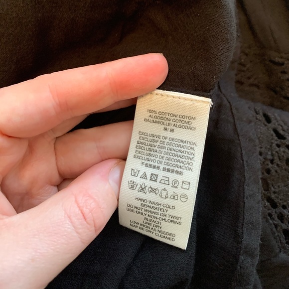 Free People Embroidered Smocked Victorian Dress - Picture 4 of 6